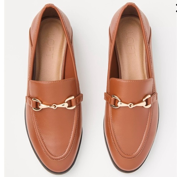 LOFT brown Horsebit Loafers size 9. New without box - Picture 5 of 5